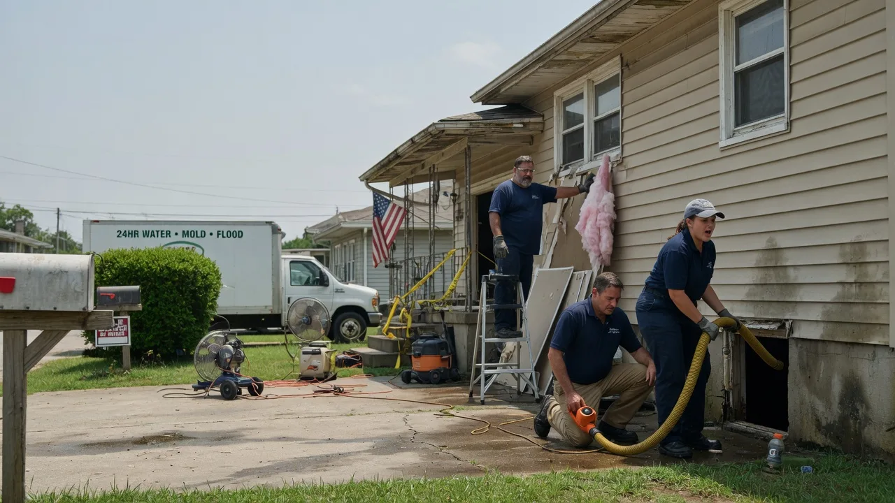 Water Damage Repair in Tipton, OK near me